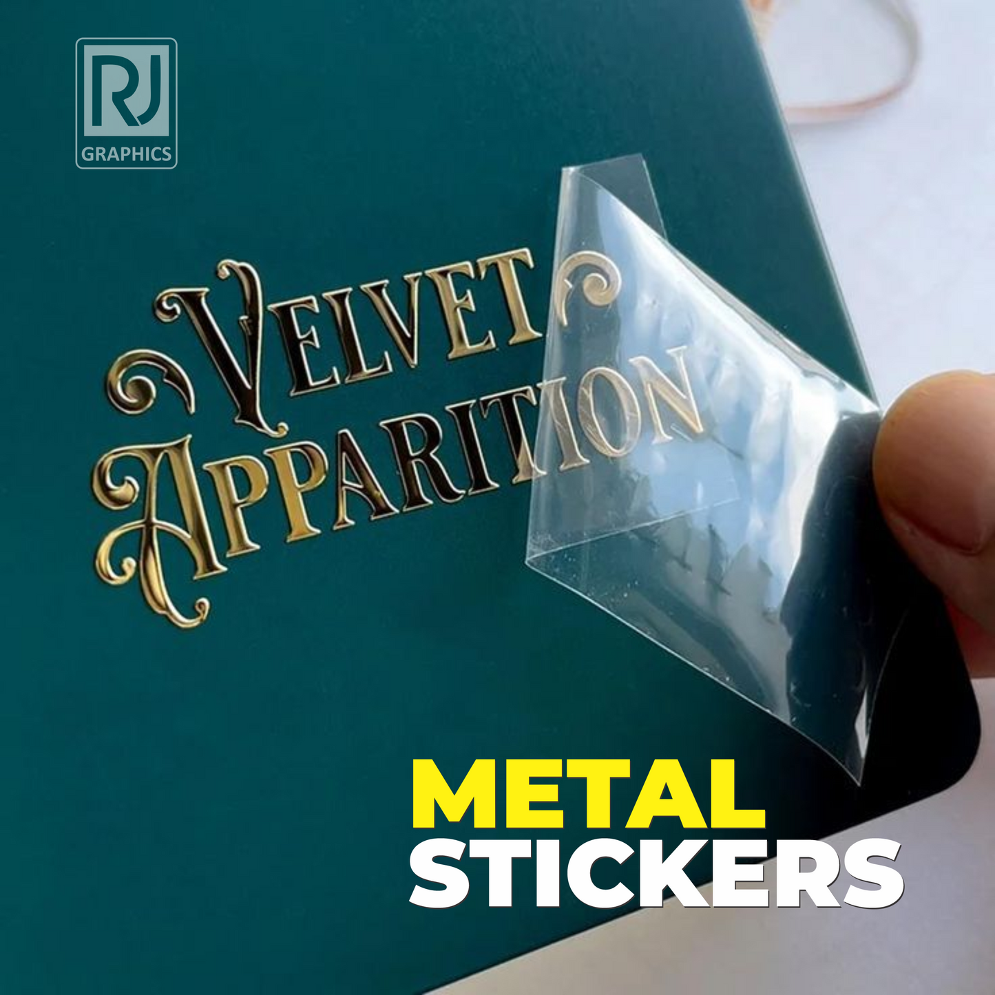GOLD METAL STICKERS