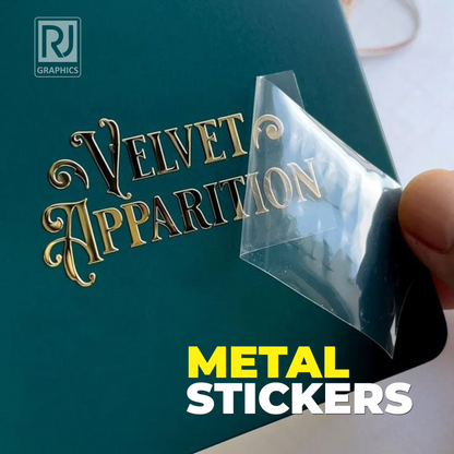 GOLD METAL STICKERS
