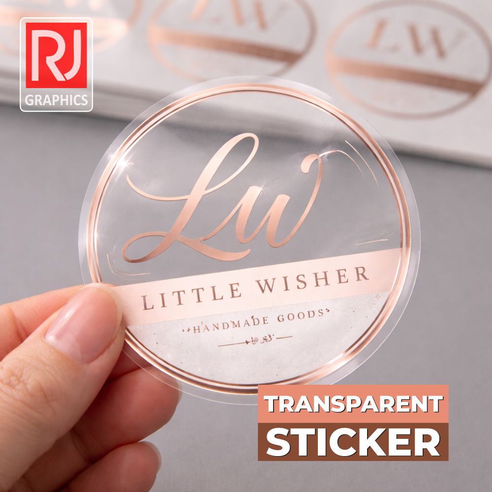CLEAR VINYL LABELS