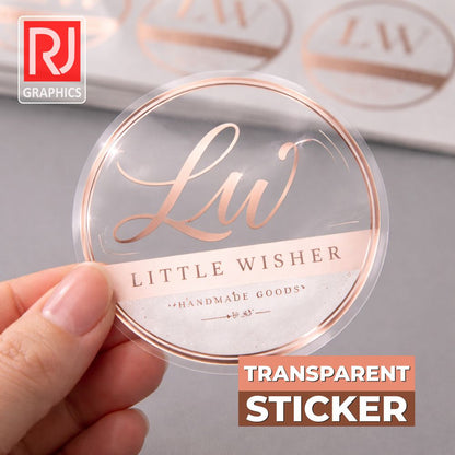 CLEAR VINYL LABELS