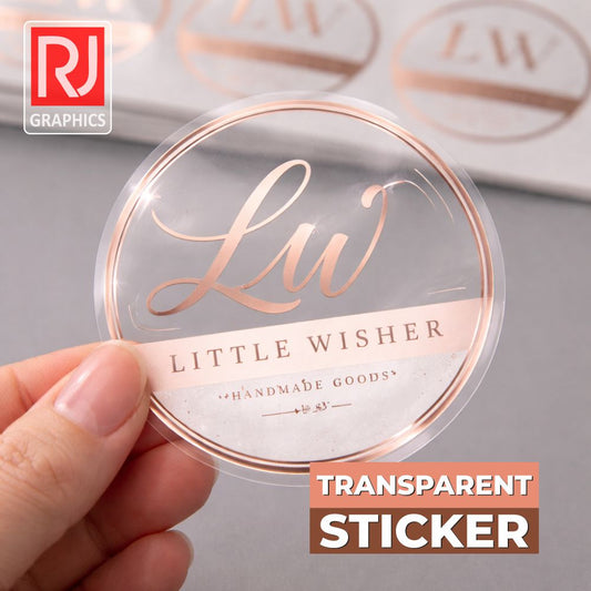 CLEAR VINYL LABELS