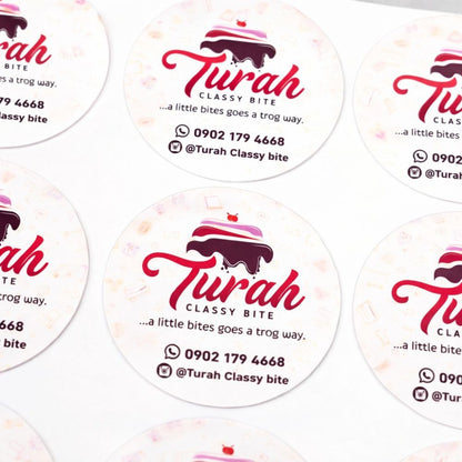 Waterproof Custom Stickers