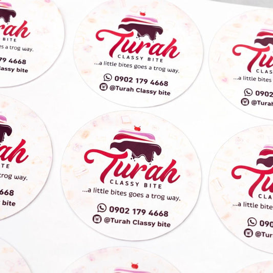 Waterproof Custom Stickers