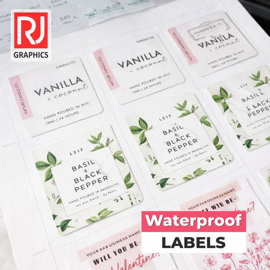 Waterproof Custom labels
