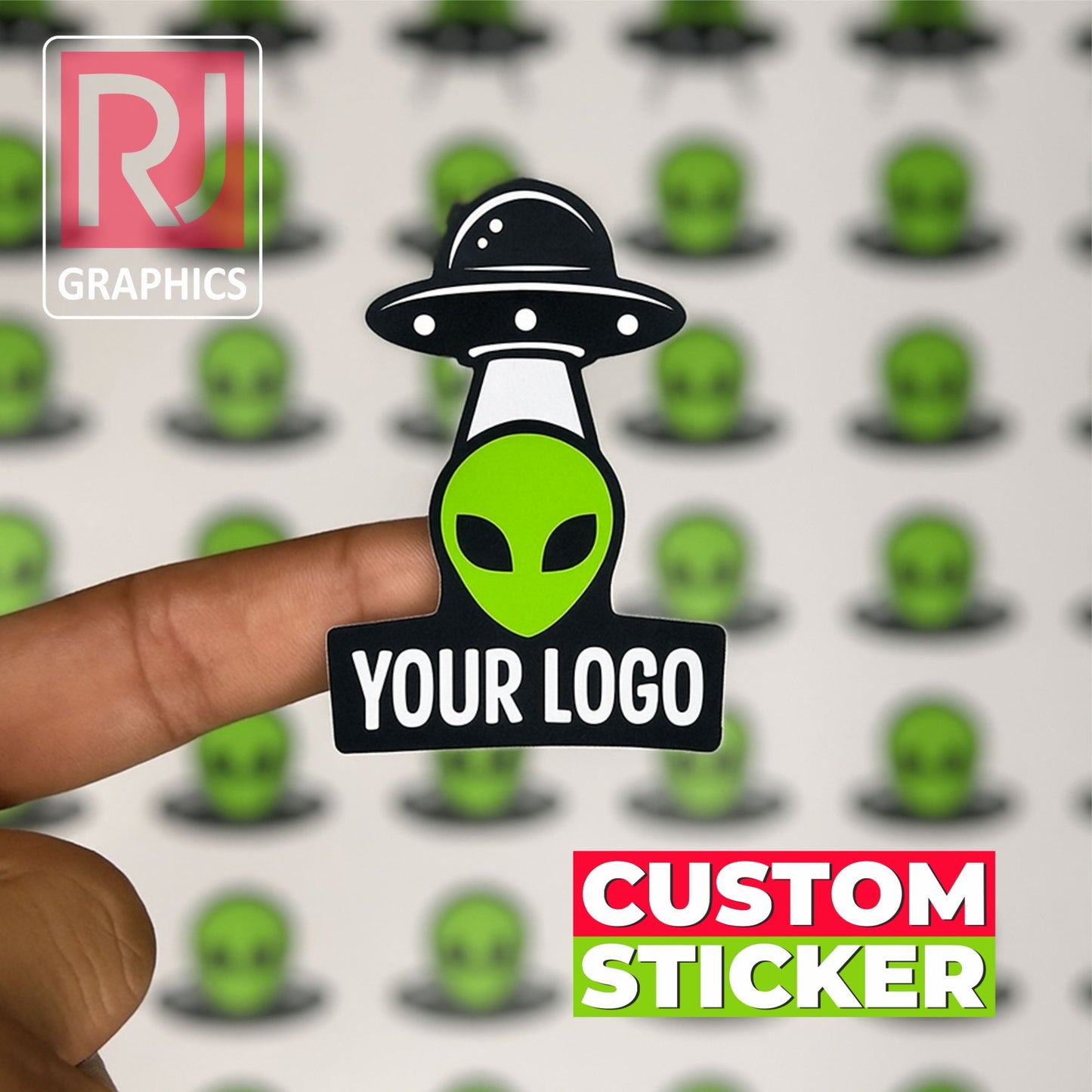 Custom Shape Stickers